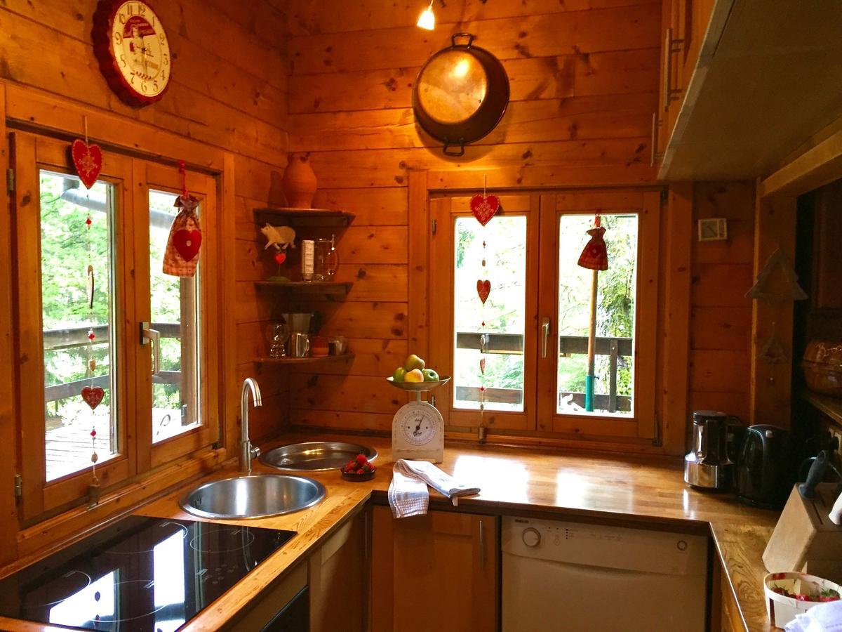 Cosy Chalet With Private Sauna In Bousseviller Exterior foto